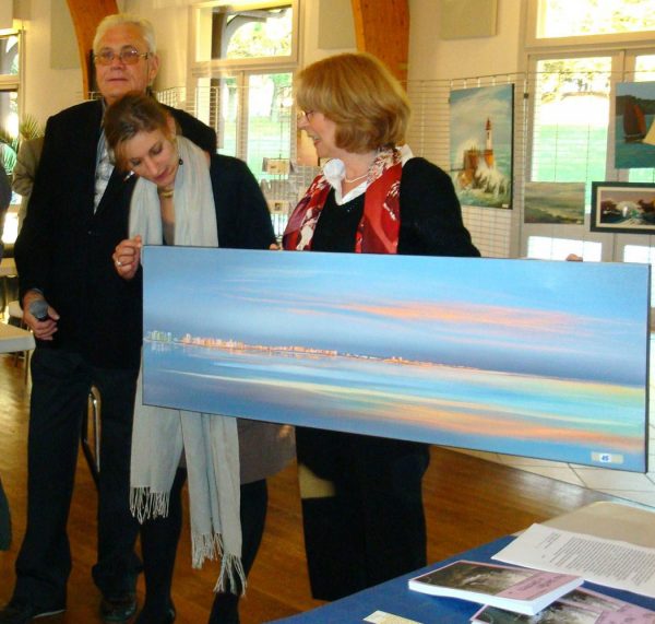 1er prix de peinture "Salon Echos de la Mer" aux Sables d'Olonne