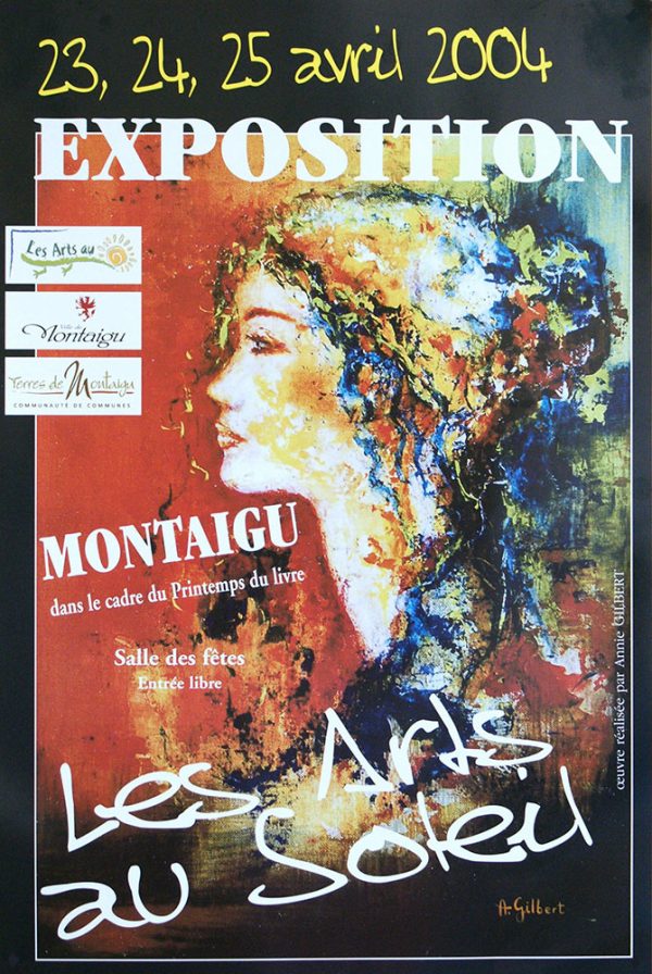 Affiche "Les Arts au Soleil" 2004 - Montaigu